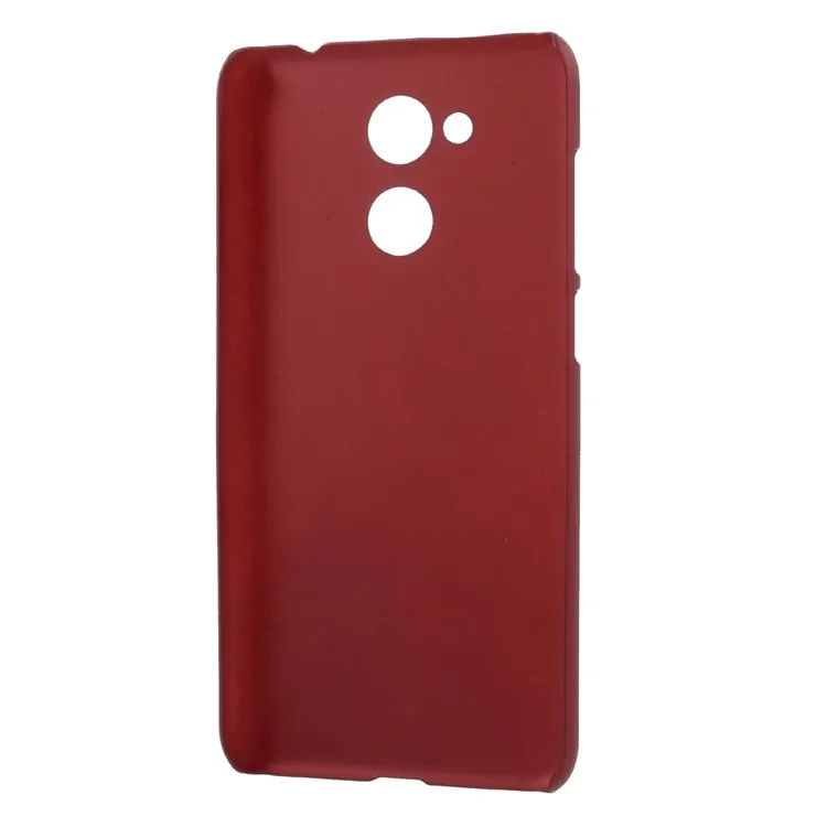 For Huawei Honor 6C Pro / V9 Play Rubberized PC Phone Protective Case - Red
