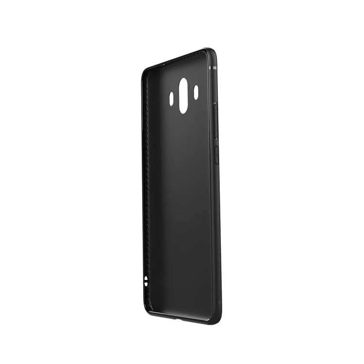 Magnetic Finger Ring Kickstand Matte TPU Case for Huawei Mate 10 - Black