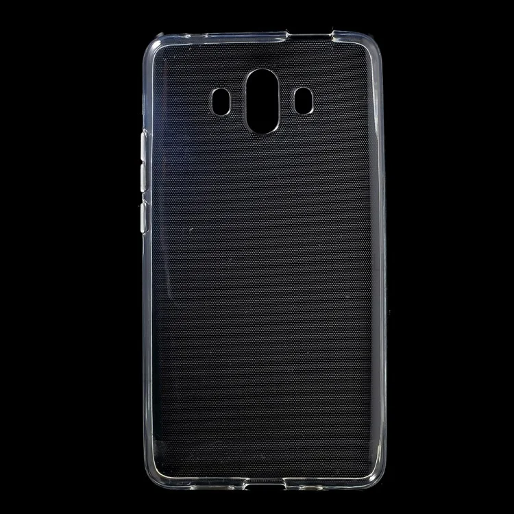 For Huawei Mate 10 Clear TPU Mobile Phone Cover with Non-slip Inner - Transparent
