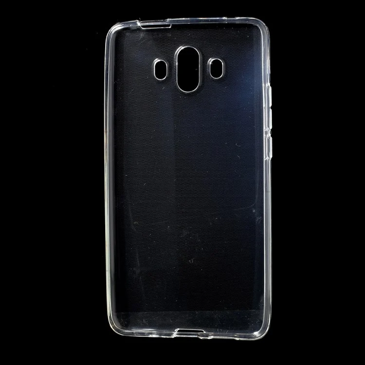 For Huawei Mate 10 Clear TPU Mobile Phone Cover with Non-slip Inner - Transparent