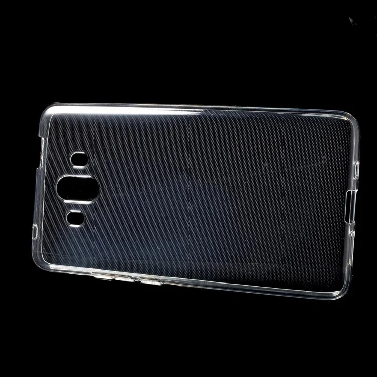 For Huawei Mate 10 Clear TPU Mobile Phone Cover with Non-slip Inner - Transparent