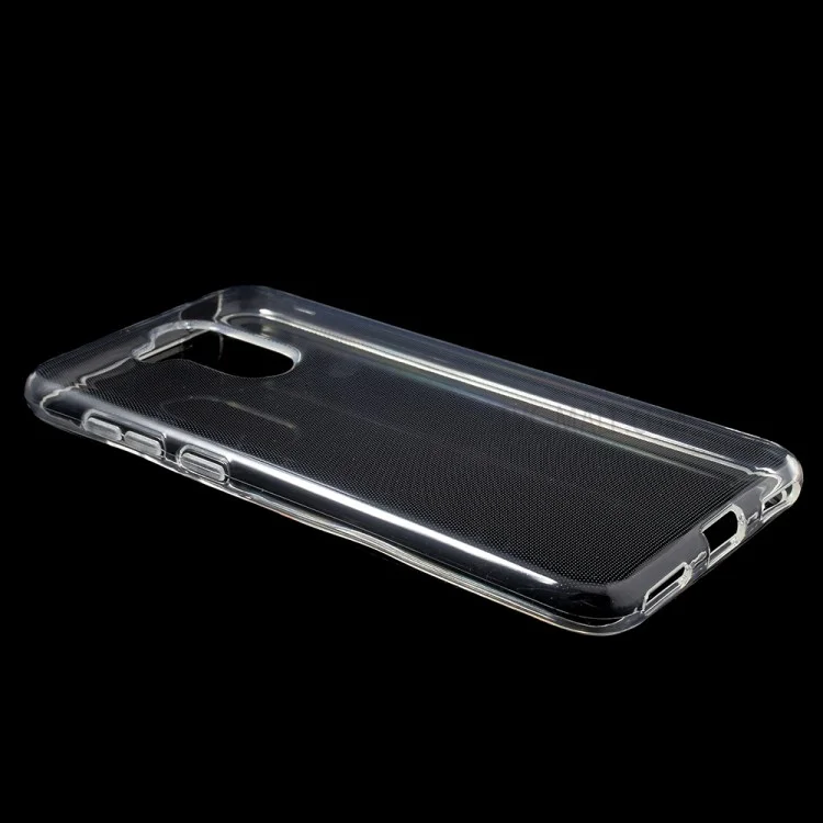 Clear TPU Mobile Phone Case with Non-slip Inner for Huawei Honor 6C Pro / V9 Play - Transparent