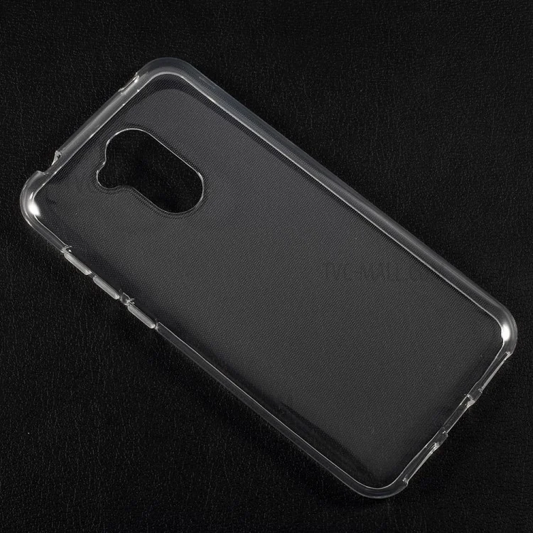 For Huawei Honor 6A / Honor 5C pro Clear TPU Case Cover with Non-slip Inner - Transparent