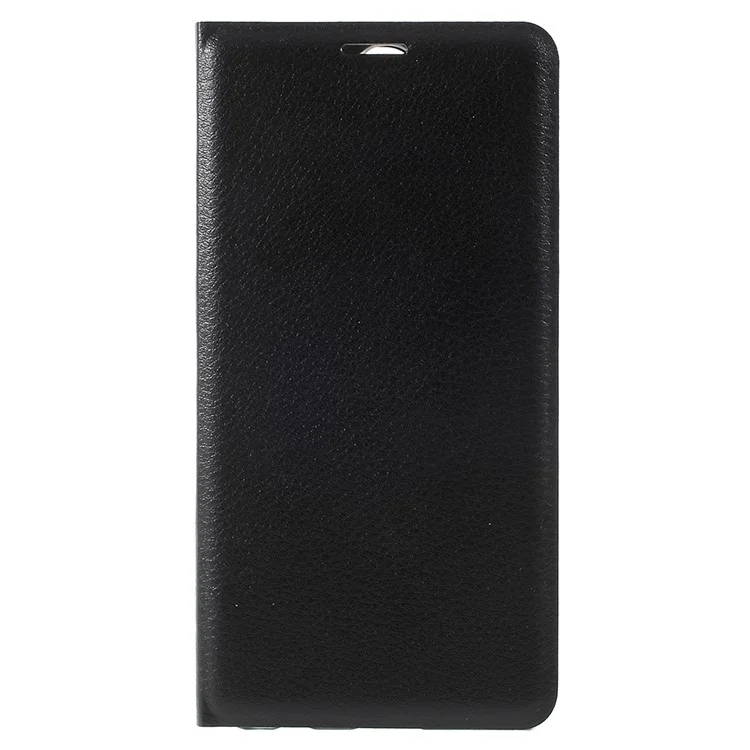PU Leather Phone Case with Card Slot for Huawei Mate 10 Lite / nova 2i / Maimang 6 - Black