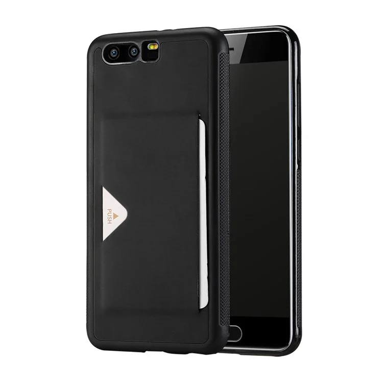 DUX DUCIS Pocard Series for Huawei Honor 9 PU Leather Skin TPU Case - Black