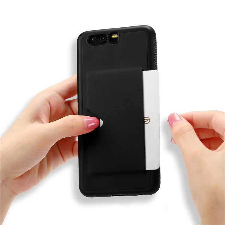 DUX DUCIS Pocard Series for Huawei Honor 9 PU Leather Skin TPU Case - Black