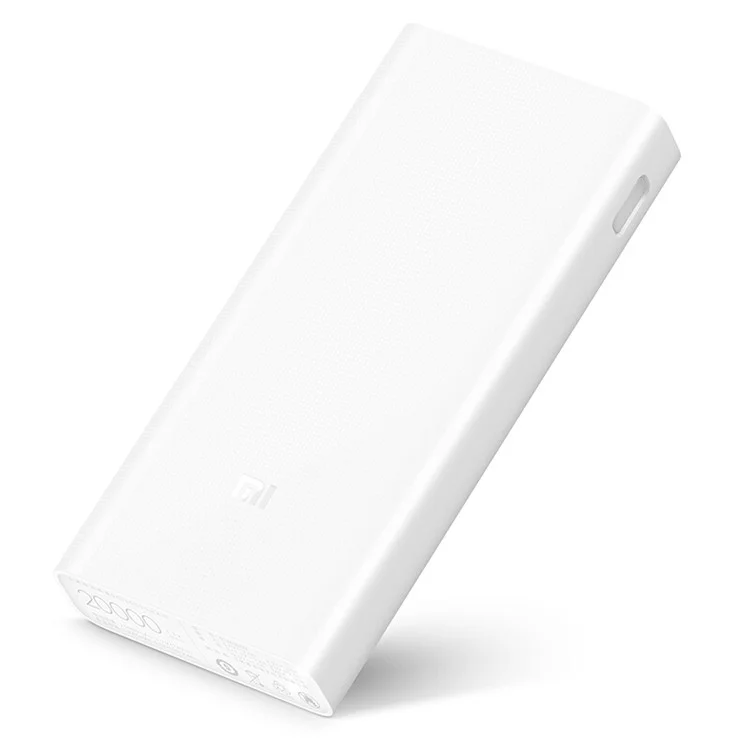 XIAOMI 2C 20000mAh Mi Quick Charge Portable Power Bank for Xiaomi, iPhone iPad Samsung HTC, Google Smartphone Tablets - White