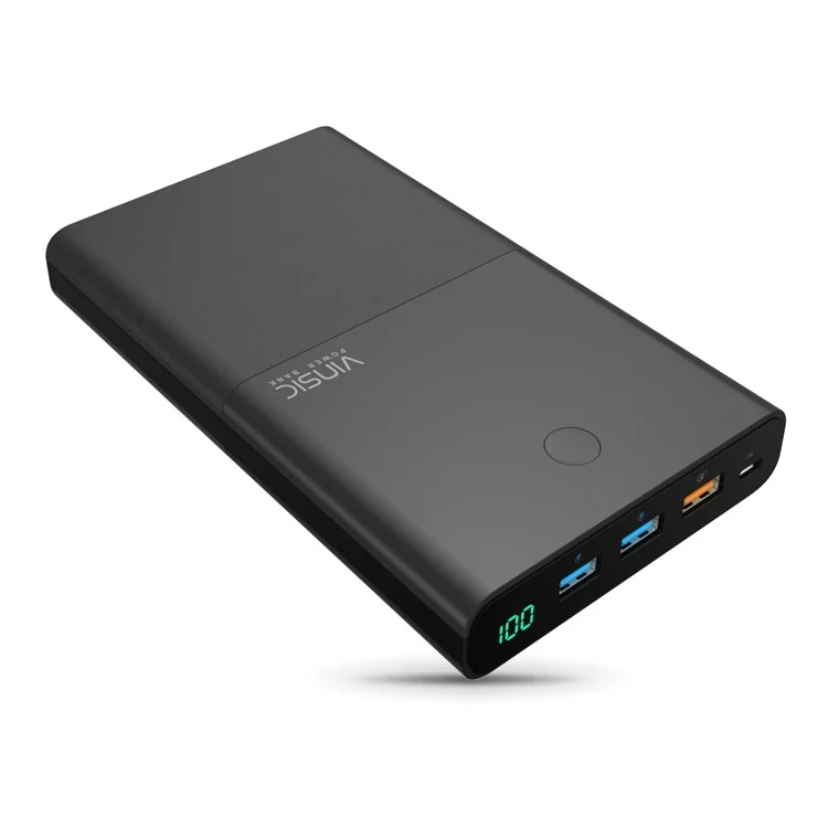 VINSIC VSPB402 28000mAh 3 USB Ports Power Bank Charger