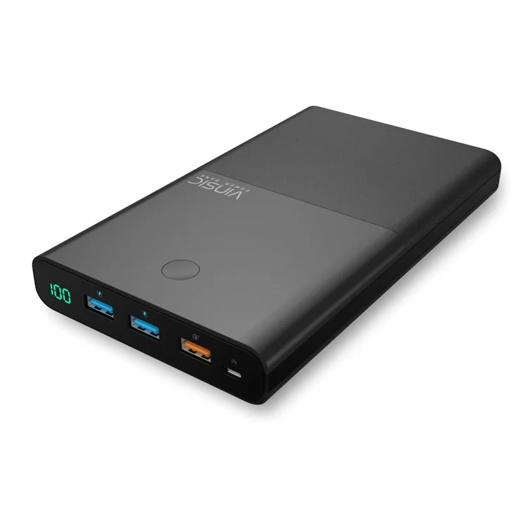 VINSIC VSPB402 28000mAh 3 USB Ports Power Bank Charger