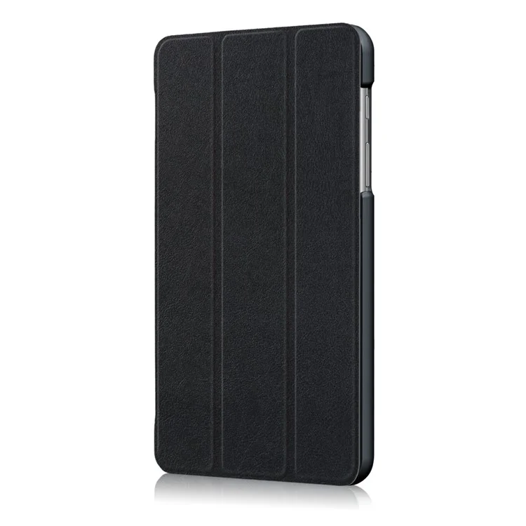 For Huawei MediaPad T3 7.0 3G Version Tri-fold Stand Leather Case - Black