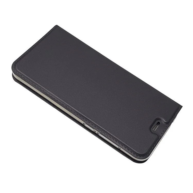 Porte-cartes Magnétique Coque En Cuir Pour Huawei P8 Lite (2017) / Honor 8 Lite - Noir