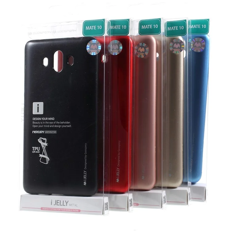 MERCURY GOOSPERY i JELLY TPU Mobile Shell for Huawei Mate 10 - Red