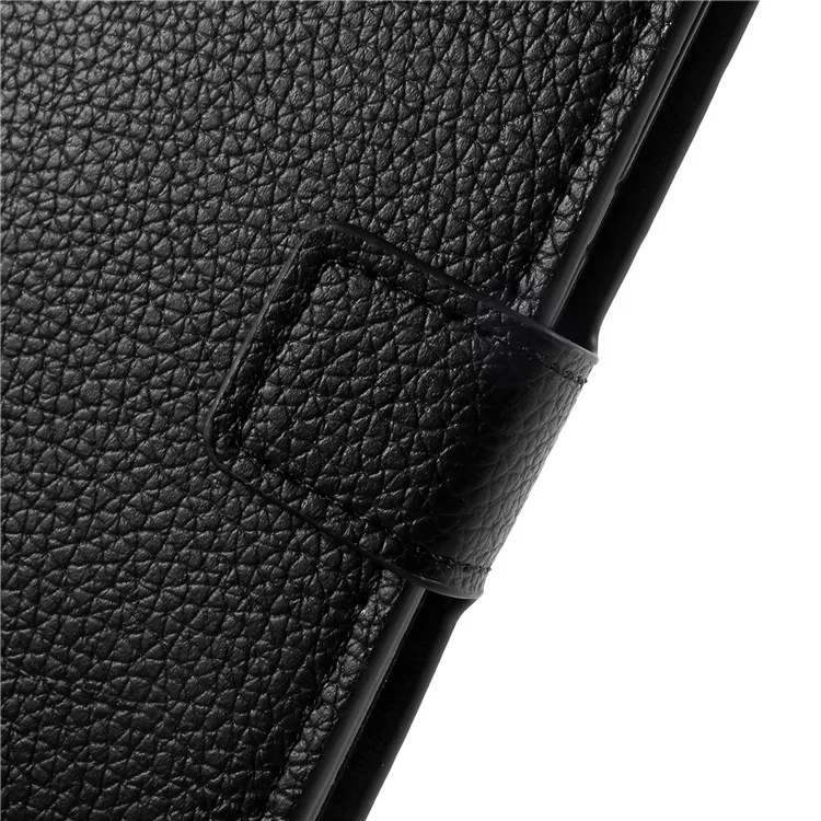 Litchi Texture Leather Wallet Stand Case Accessory for Huawei Mate 10 Pro