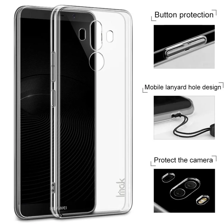 IMAK Crystal Case II Pro for Huawei Mate 10 Pro Scratch-resistant Clear PC Hard Phone Shell
