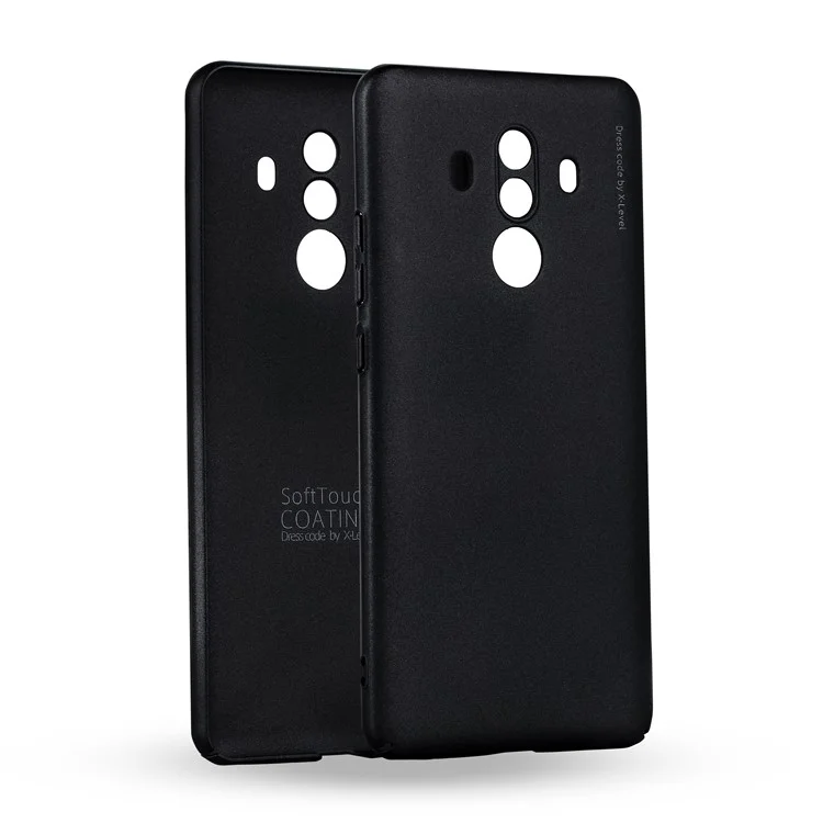 X-LEVEL Knight Series Matte Hard PC Back Phone Case for Huawei Mate 10 Pro - Black