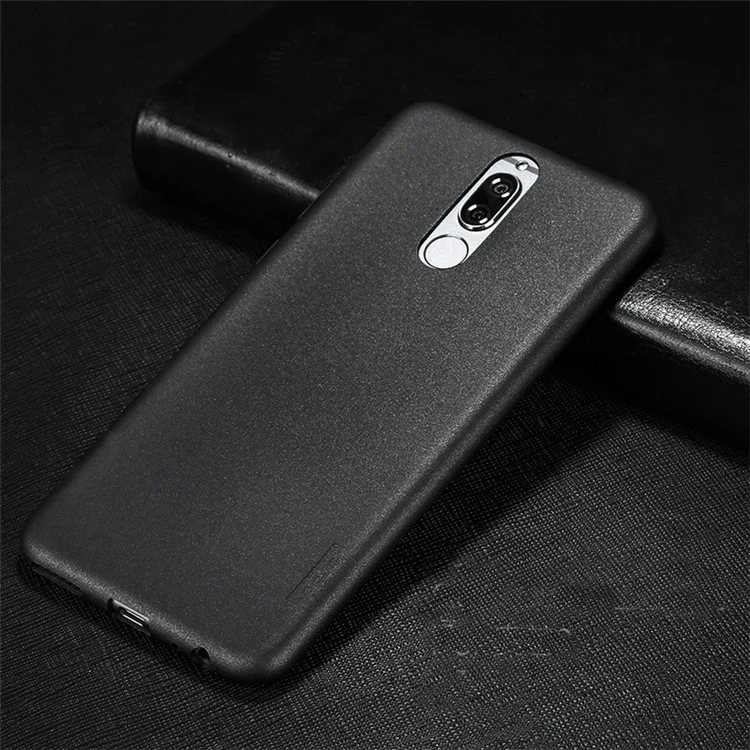 X-LEVEL Guardian Series Matte TPU Phone Case for Huawei Mate 10 Lite/nova 2i/Maimang 6 - Black