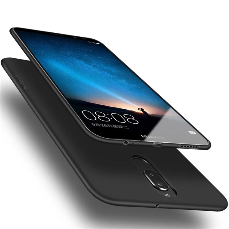 X-LEVEL Guardian Series Matte TPU Phone Case for Huawei Mate 10 Lite/nova 2i/Maimang 6 - Black