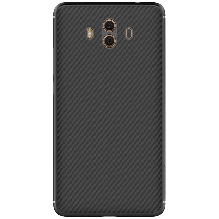 NILLKIN Synthetic Fiber Hard Case Cover for Huawei Mate 10 (with Built-in Iron Sheet)