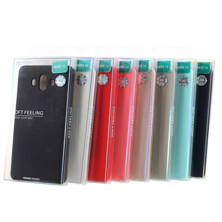MERCURY GOOSPERY Anti-fingerprint Matte TPU Cell Phone Case for Huawei Mate 10 - Black
