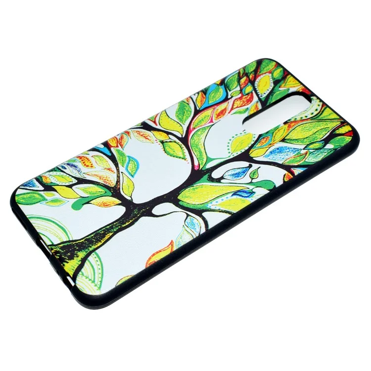 Printing Pattern TPU Phone Case for Huawei Mate 10 Lite / nova 2i / Maimang 6 / Honor 9i (India) - Colorized Tree