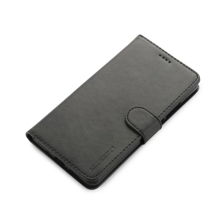 LC.IMEEKE for Huawei Mate 10 PU Leather Wallet Stand Case with Card Slots - Black