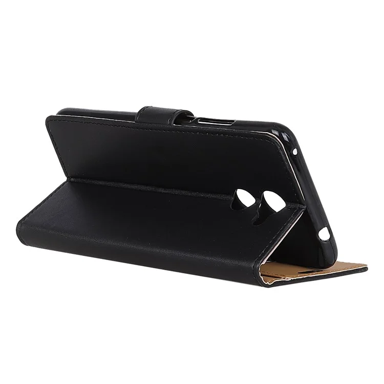 Wallet Leather Stand Case for Huawei Y7 Prime / Enjoy 7 Plus - Black