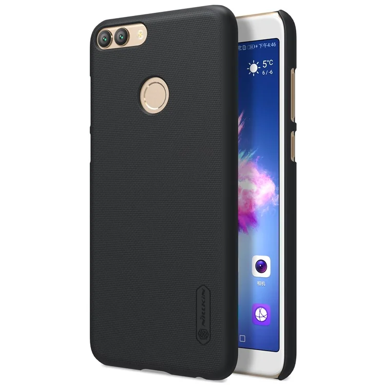 NILLKIN Super Frosted Shield Hard PC Case for Huawei P Smart / Enjoy 7S - Black