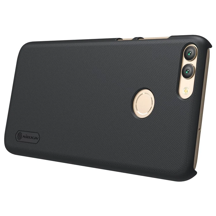 NILLKIN Super Frosted Shield Hard PC Case for Huawei P Smart / Enjoy 7S - Black