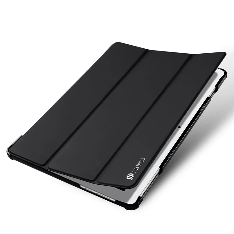 DUX DUCIS Skin Pro Series Leather Stand Case for Huawei Honor Waterplay - Grey