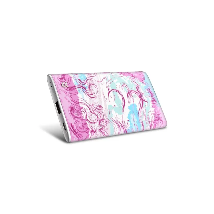 ICARER SPACE Patterned Ultra-thin 5000mAh Power Bank for iPhone Samsung Huawei - Winds and Clouds