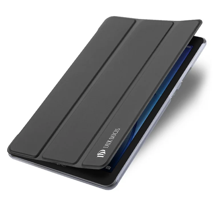 DUX DUCIS Skin Pro Series Tri-fold Stand Leather Shell for Huawei MediaPad T3 7.0 - Grey