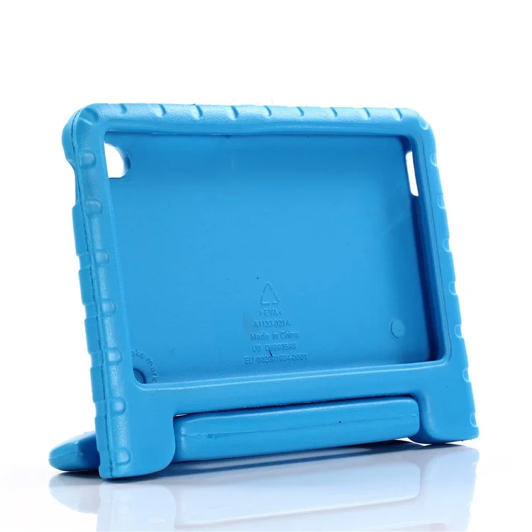 Drop-proof Kids Safe EVA Foam Kickstand Cover Case for Huawei MediaPad T3 8.0 - Blue