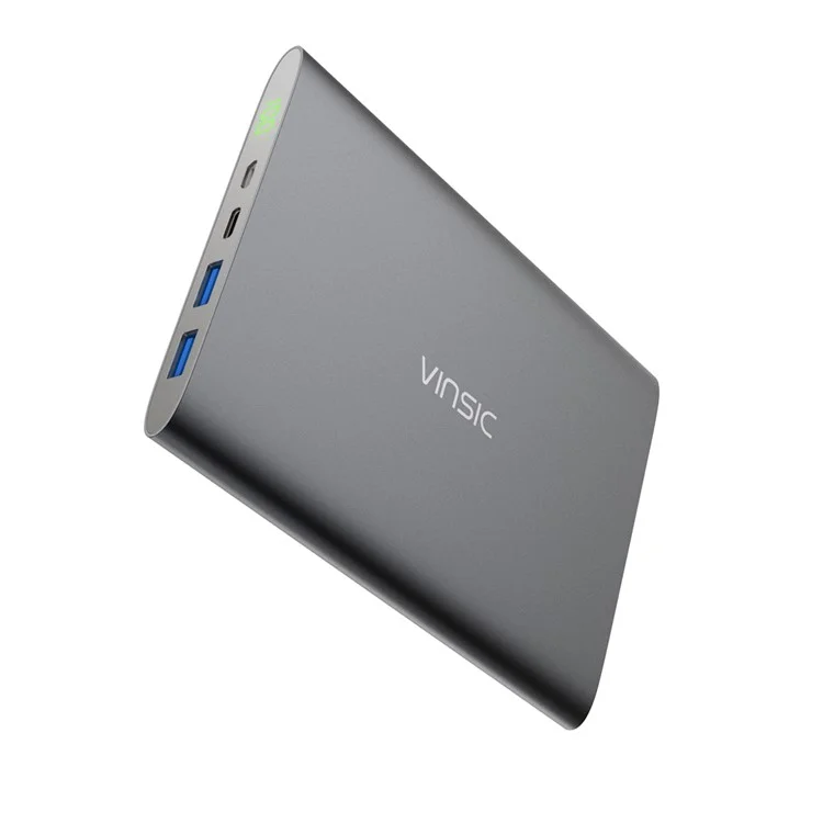 VINSIC VSPB305 20000mAh Dual USB Smart Power Bank Charger Micro/Type C Dual Input