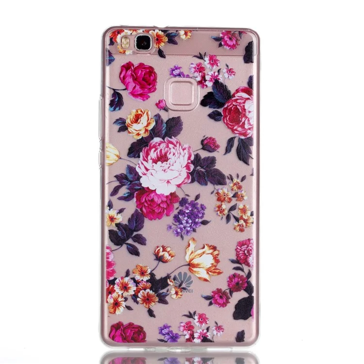 Ultra Thin Patterned Soft TPU Case for Huawei P9 Lite/G9 Lite - Roses