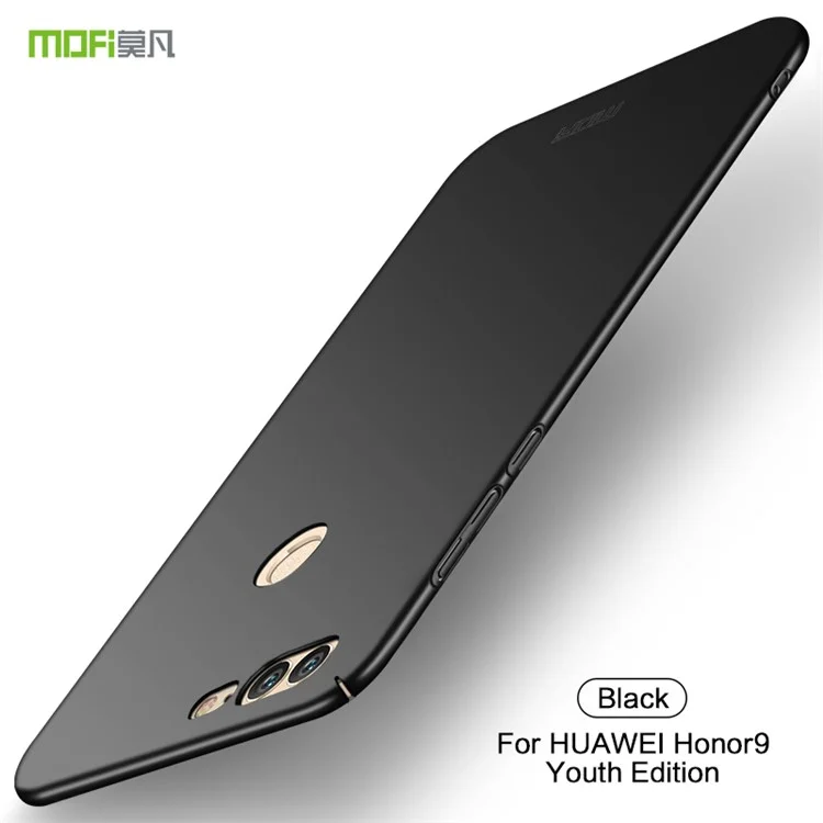 Mofi Shield Case Móvil de Plástico Ultra Delgado Para Huawei Honor 9 Lite / Honor 9 Edición Juvenil - Negro