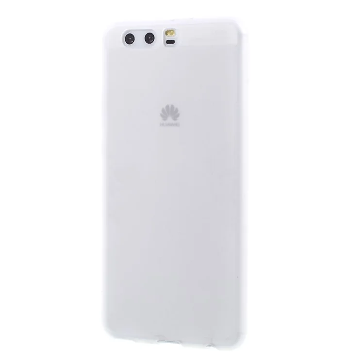 100Pcs/Set Matte Anti-scratch TPU Phone Case for Huawei P10 Plus - Transparent