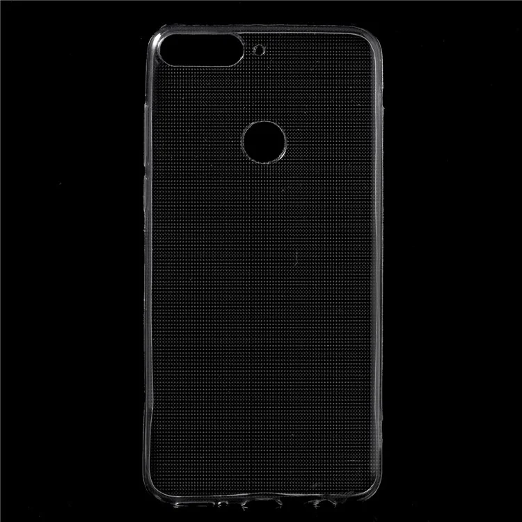 Crystal Clear TPU Mobile Phone Cover Case for Huawei Y7 Prime (2018) / Honor 7C / Enjoy 8