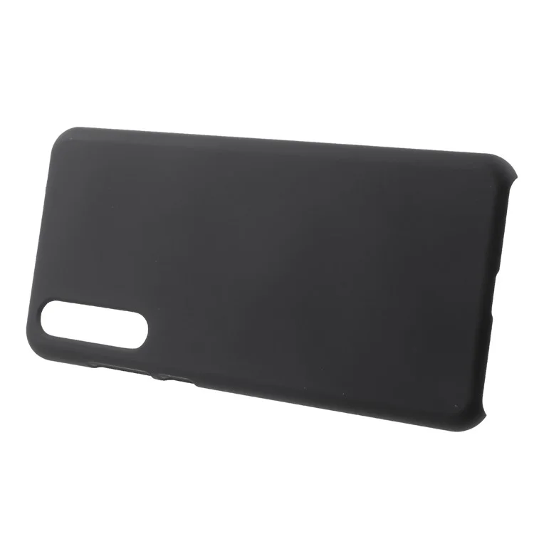 PC de Borracha Hard Shell Para Huawei P20 Pro - Preto