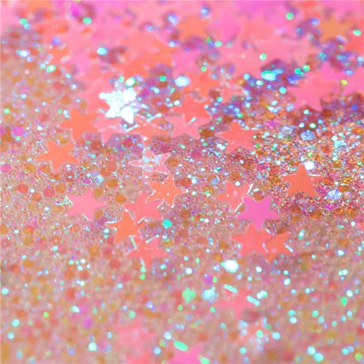 Dynamic Glitter Powder Sequins Shockproof TPU Phone Casing for Huawei Mate 10 Pro - Pink