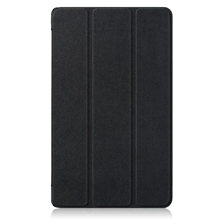 Tri-fold Stand Leather Tablet Smart Case for Huawei MediaPad M5 8 - Black