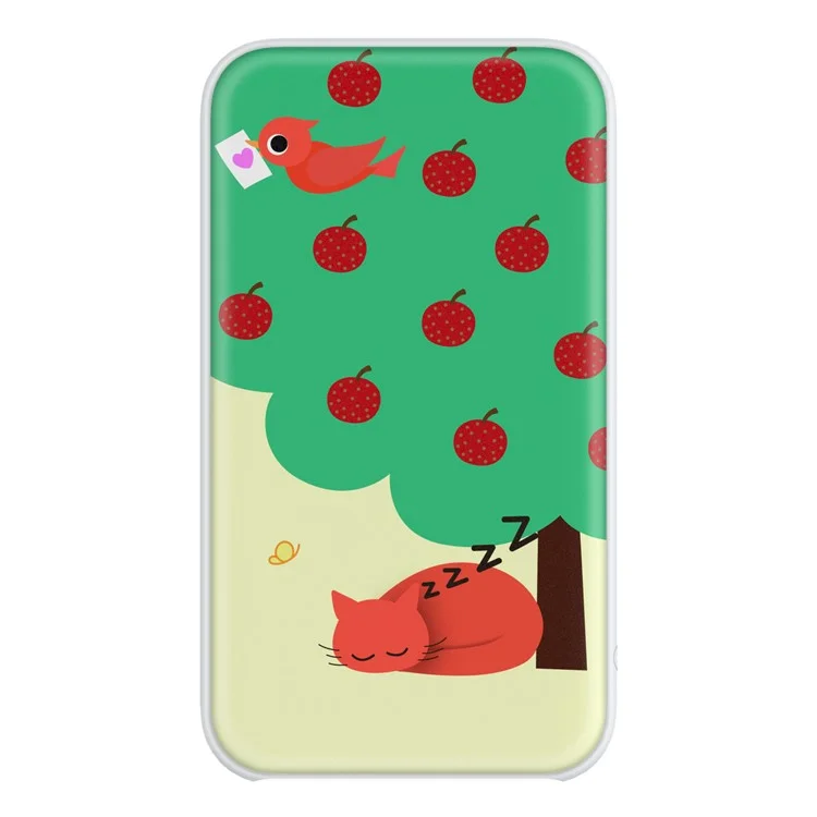 DEVIA Tiny Time Series 5000mAh Portable Power Bank for iPhone iPad Samsung etc. - Cat Sleeping under Apple Tree