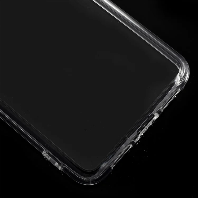 Crystal Clear Acrylic + Flexible TPU Hybrid Case Cover Shell for Huawei P20
