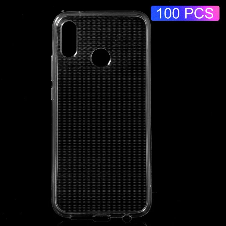 100Pcs Transparent Soft TPU Protective Cell Phone Case Cover for 	Huawei P20 Lite / Nova 3e (China)