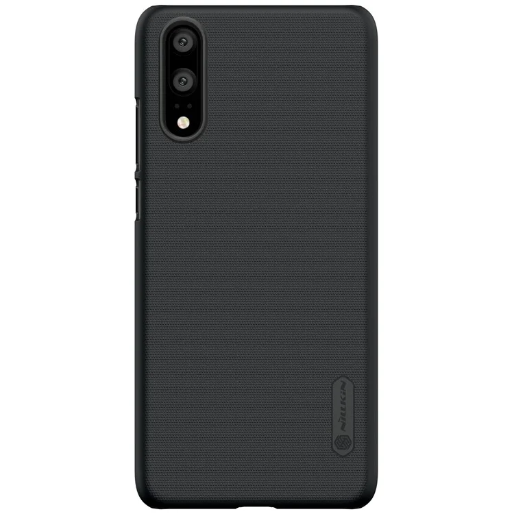 NILLKIN for Huawei P20 Super Frosted Shield PC Hard Cover + Screen Film - Black