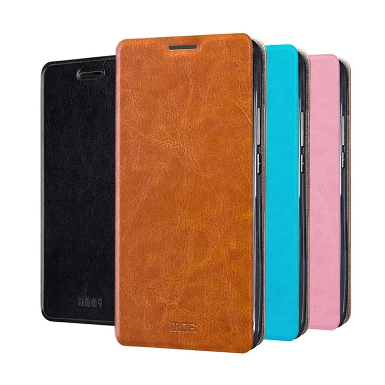 MOFI Rui Series Ultra Slim Stand Leather Case for Huawei Mate 8 - Black