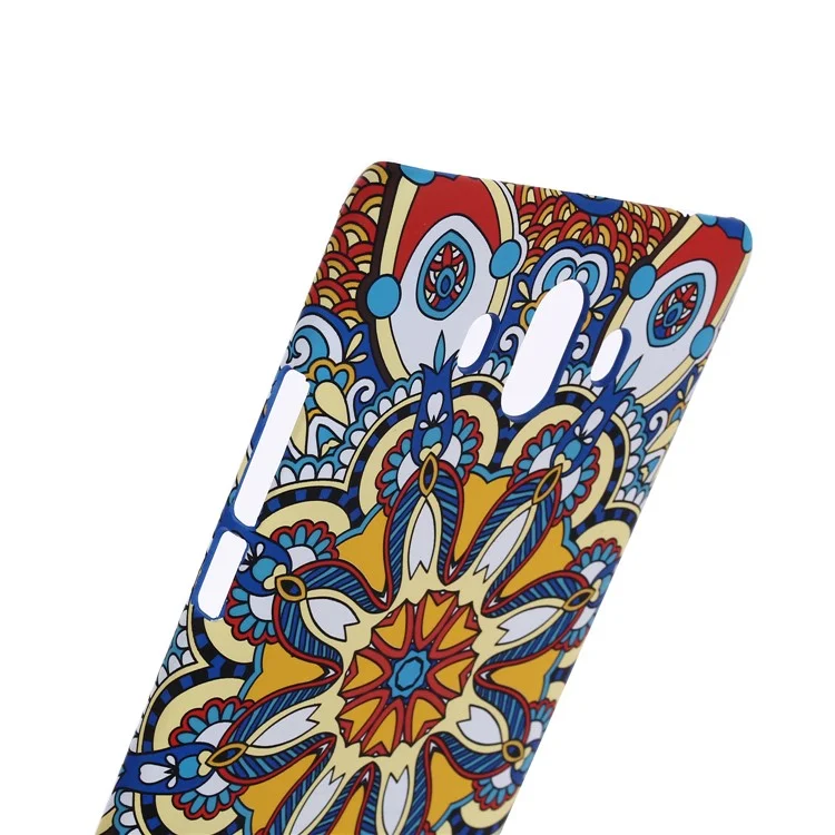 Ethnic Style Embossment Luminous Matte TPU Back Case for Huawei Mate 10 - Style 1
