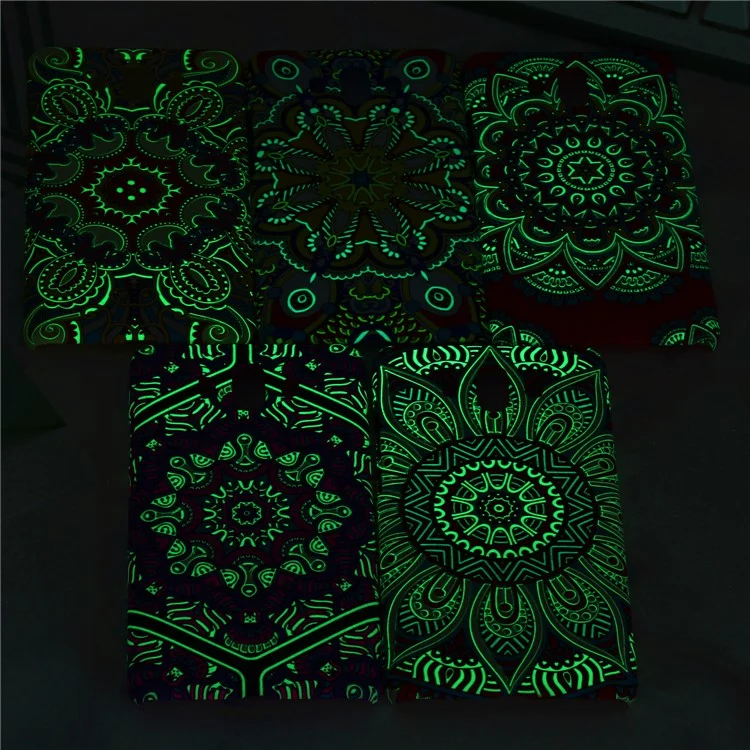 Ethnic Style Embossment Luminous Matte TPU Back Case for Huawei Mate 10 - Style 1