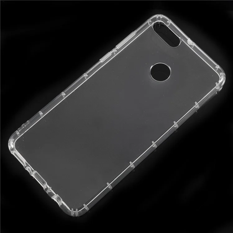 Crystal Clear TPU Gel Case Mobile Phone Accessory for Huawei Y9 (2018)/Enjoy 8 Plus