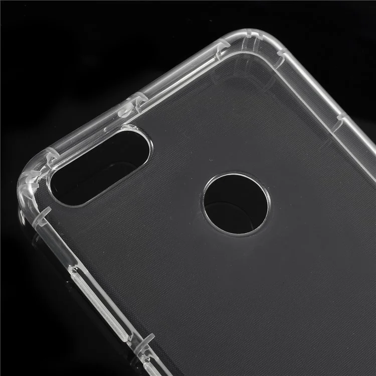Crystal Clear TPU Gel Case Mobile Phone Accessory for Huawei Y9 (2018)/Enjoy 8 Plus