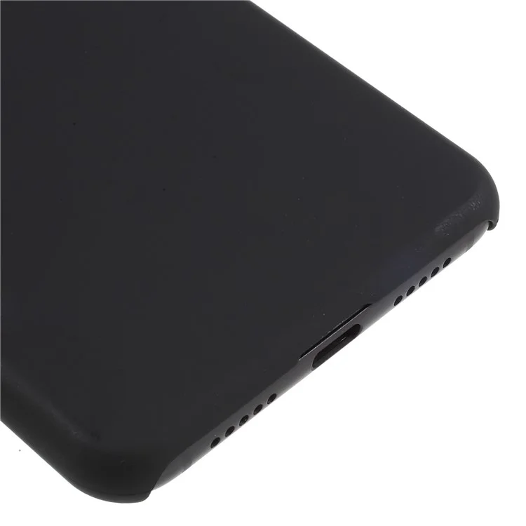 Rubberized PC Hard Protective Shell for Huawei P20 - Black